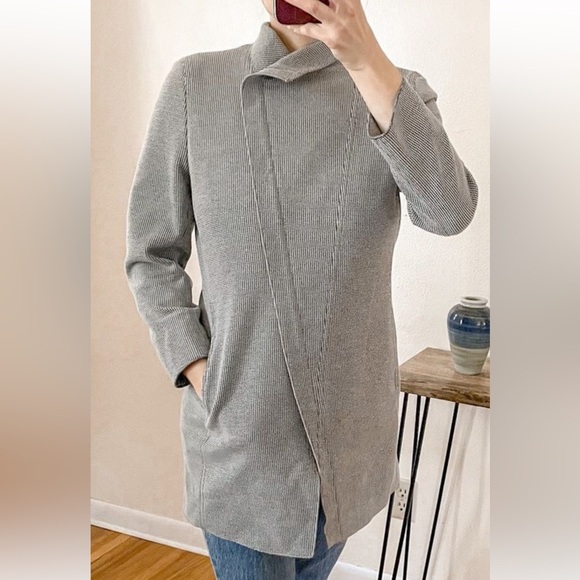 Akris Punto Long Houndstooth Jacket size 12 - Picture 8 of 8